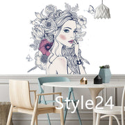 Home Decoration Bohemian Style Psychedelic Wall Hangings
