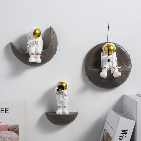 Nordic creative astronaut living room wall hangings