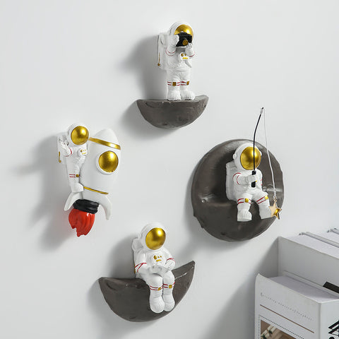 Nordic creative astronaut living room wall hangings