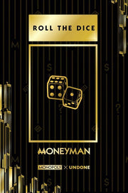 Abstract Golden Monopoly Art Posters And Prints Rich Money Man Pictures On Canvas Wall Paintings