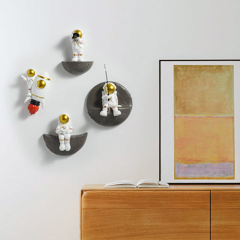 Nordic creative astronaut living room wall hangings