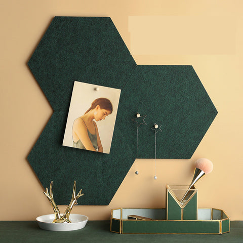 Felt Wall Sticker Message Board Traceless Decor Background Boards Earring Jewelry Storage Display House Photo Wall Decoration